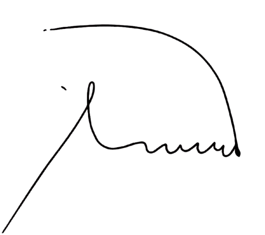 চেয়ারম্যানের স্বাক্ষর